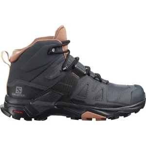 Salomon X Ultra 4 Mid GORE-TEX Womens Walking Boots - Grey Secure Lacing All Day