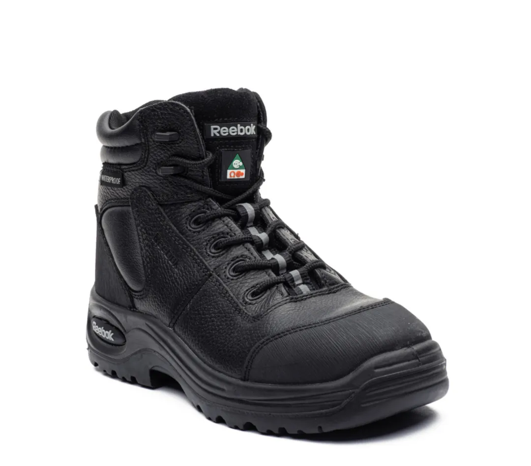 Trainex Men's 6" Composite Toe Leather Work Boots RB6765 XL Sizes River Walk