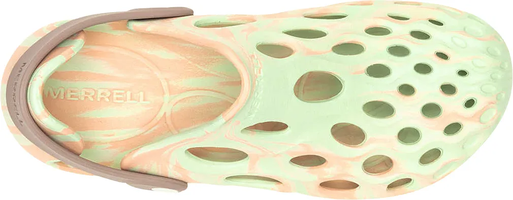 Merrell Hydro Moc Womens Sandals - Green rocky terrain