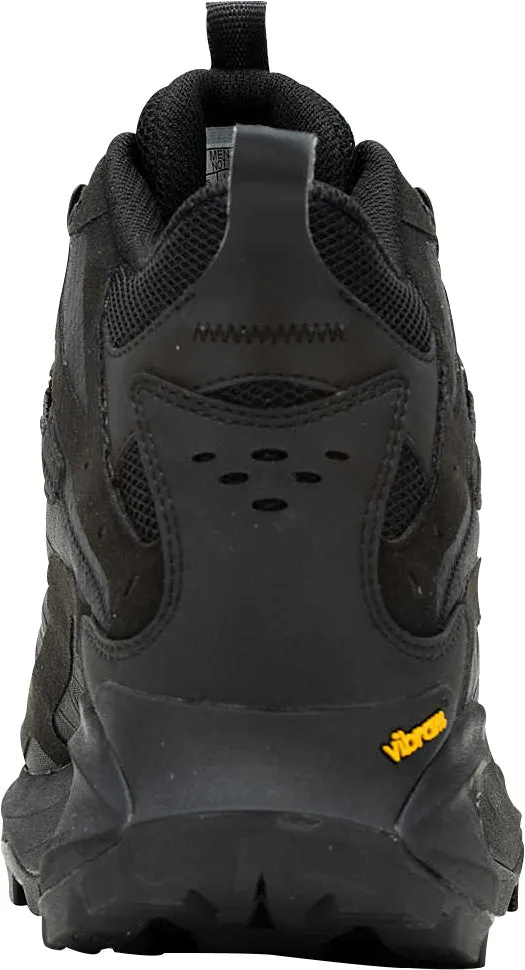 Merrell Moab Speed 2 Mid GORE-TEX Mens Walking Boots - Black Shock Resistant Fit Secure walking