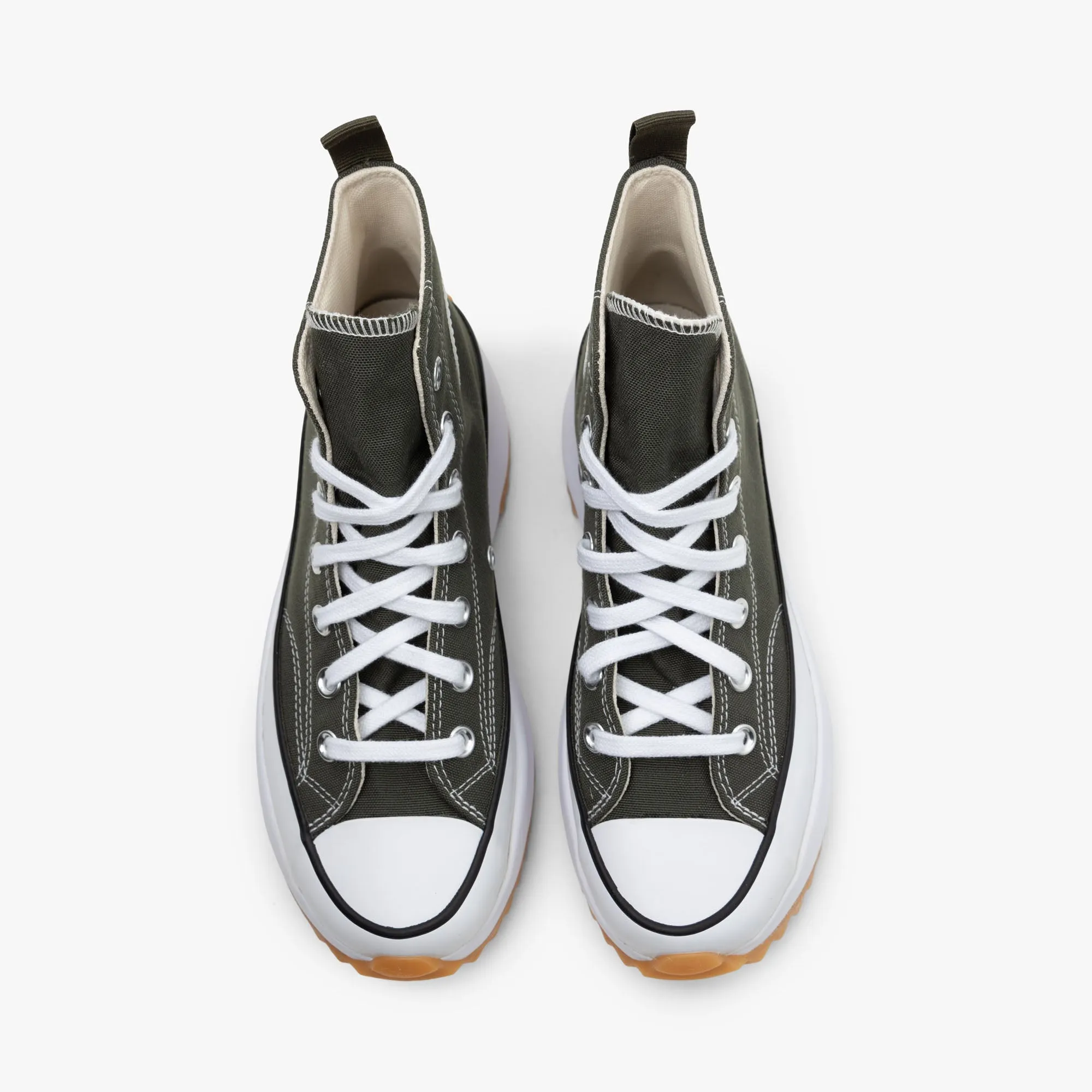 Durable Comfort Converse Colour Run Star Hike Cargo Khaki / White - Black