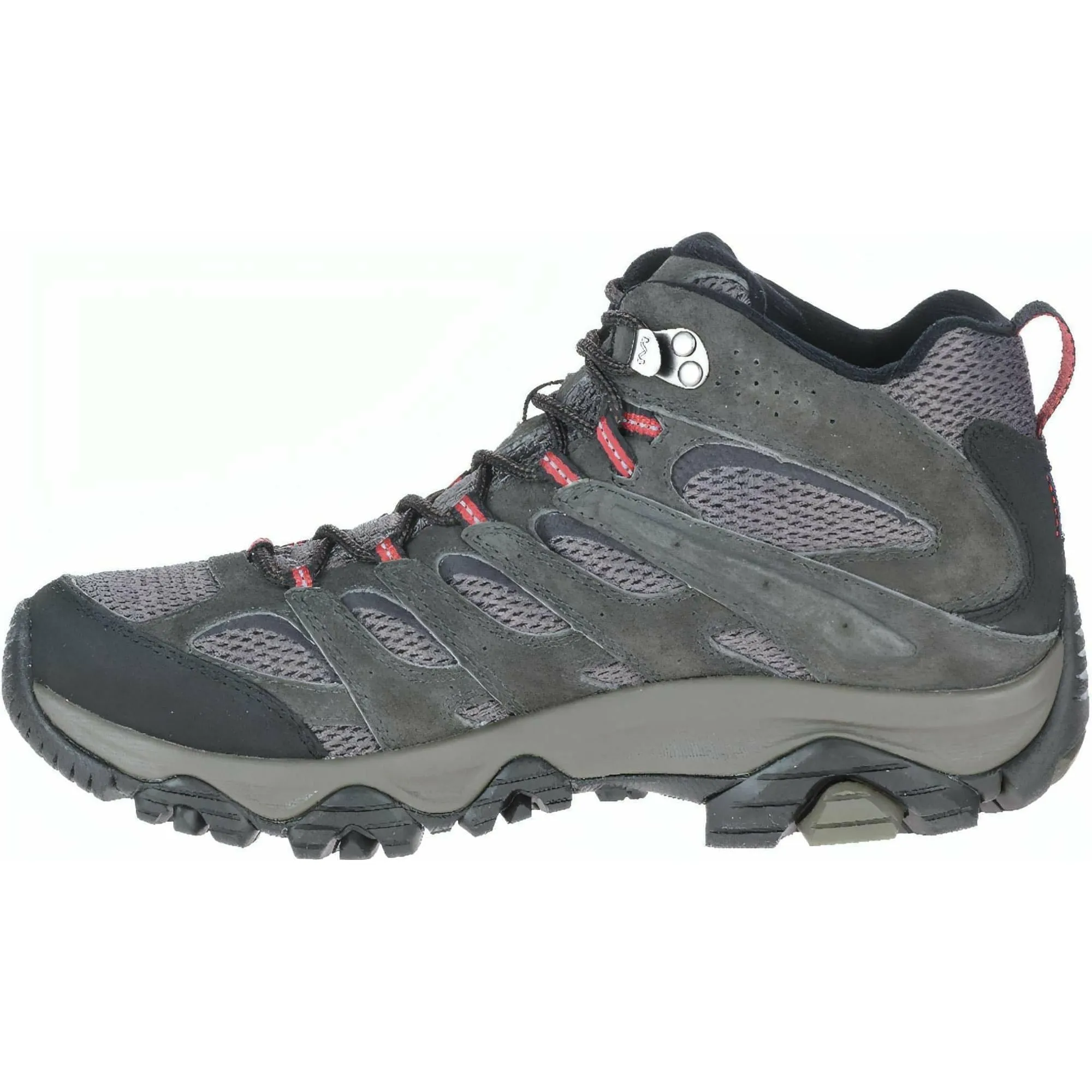 Merrell Moab 3 Mid GORE-TEX Mens Walking Boots - Grey Outdoor Exploration Toe Protection