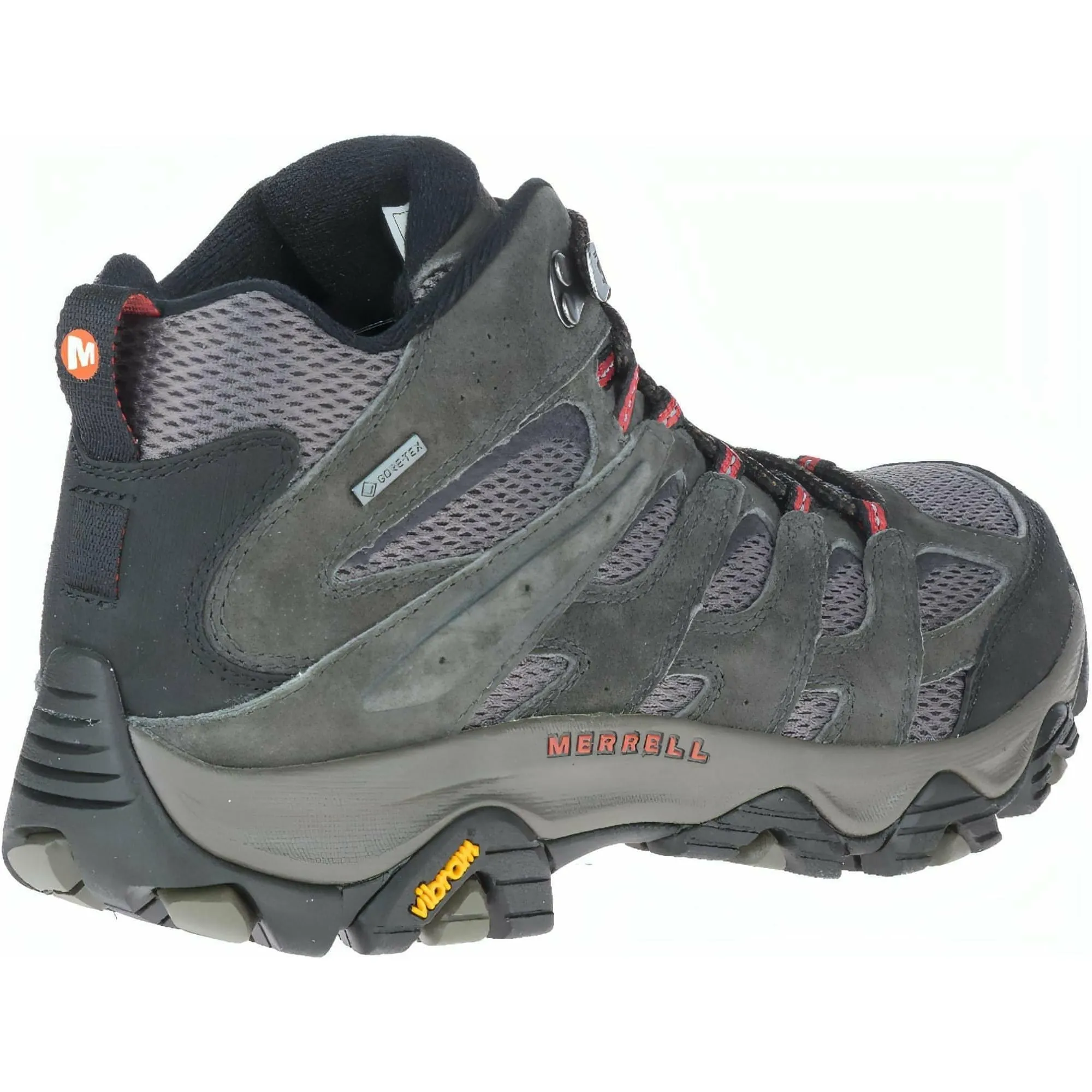 Lightweight Fit Multi-Use Footwear Merrell Moab 3 Mid GORE-TEX Mens Walking Boots - Grey