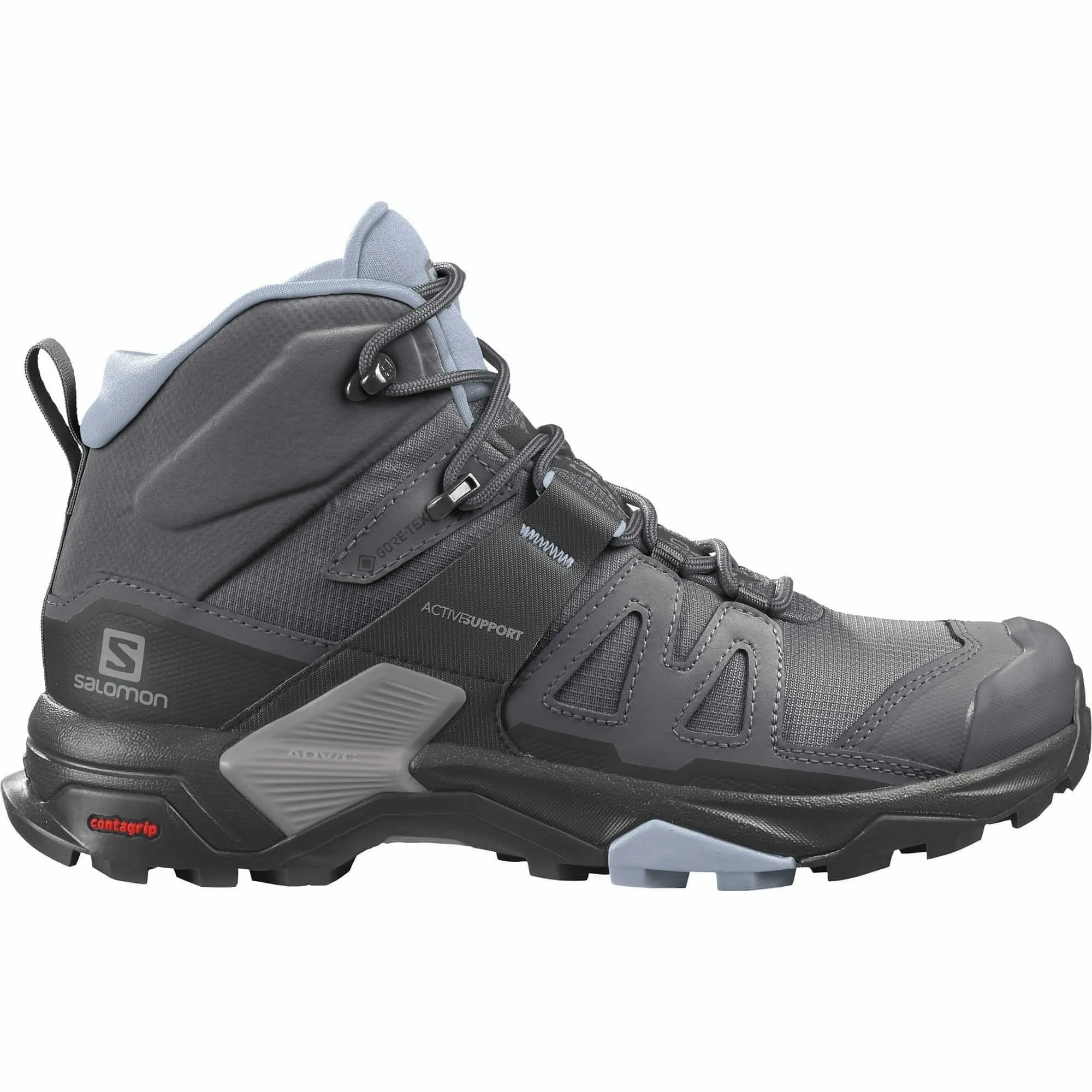 Performance Fit Salomon X Ultra 4 Mid GORE-TEX Womens Walking Boots - Grey