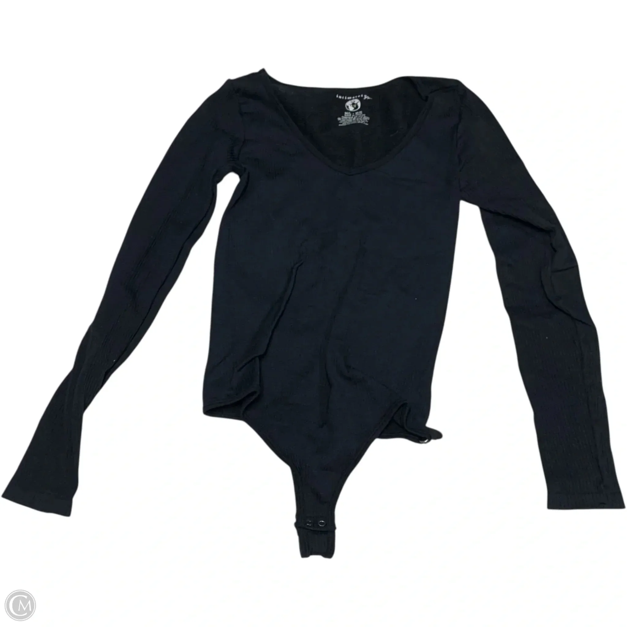 Bodysuit By Free People In Black, Size: M black bodysuit