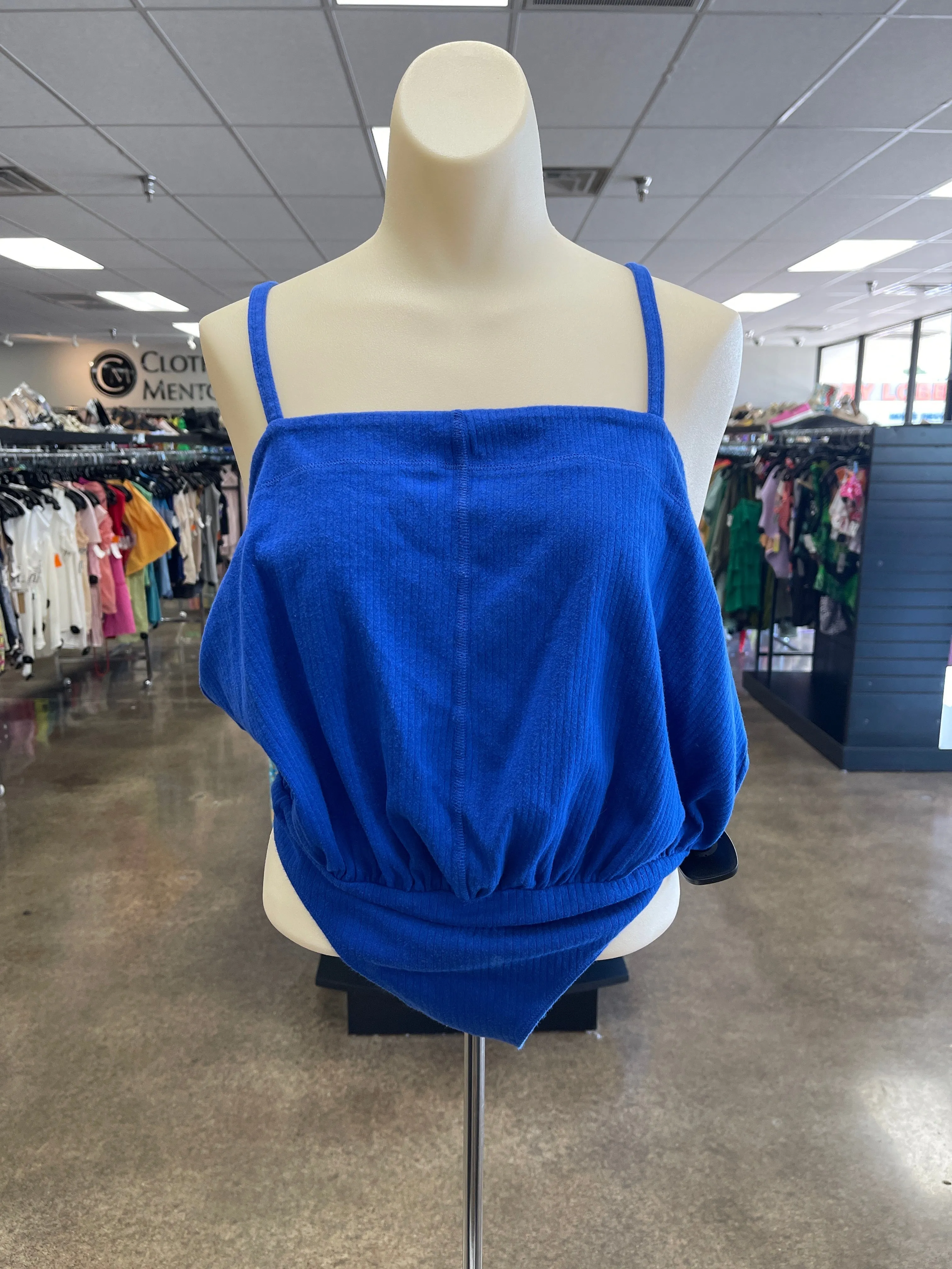 Bodysuit By Free People In Blue, Size:M fashion women bodysuit