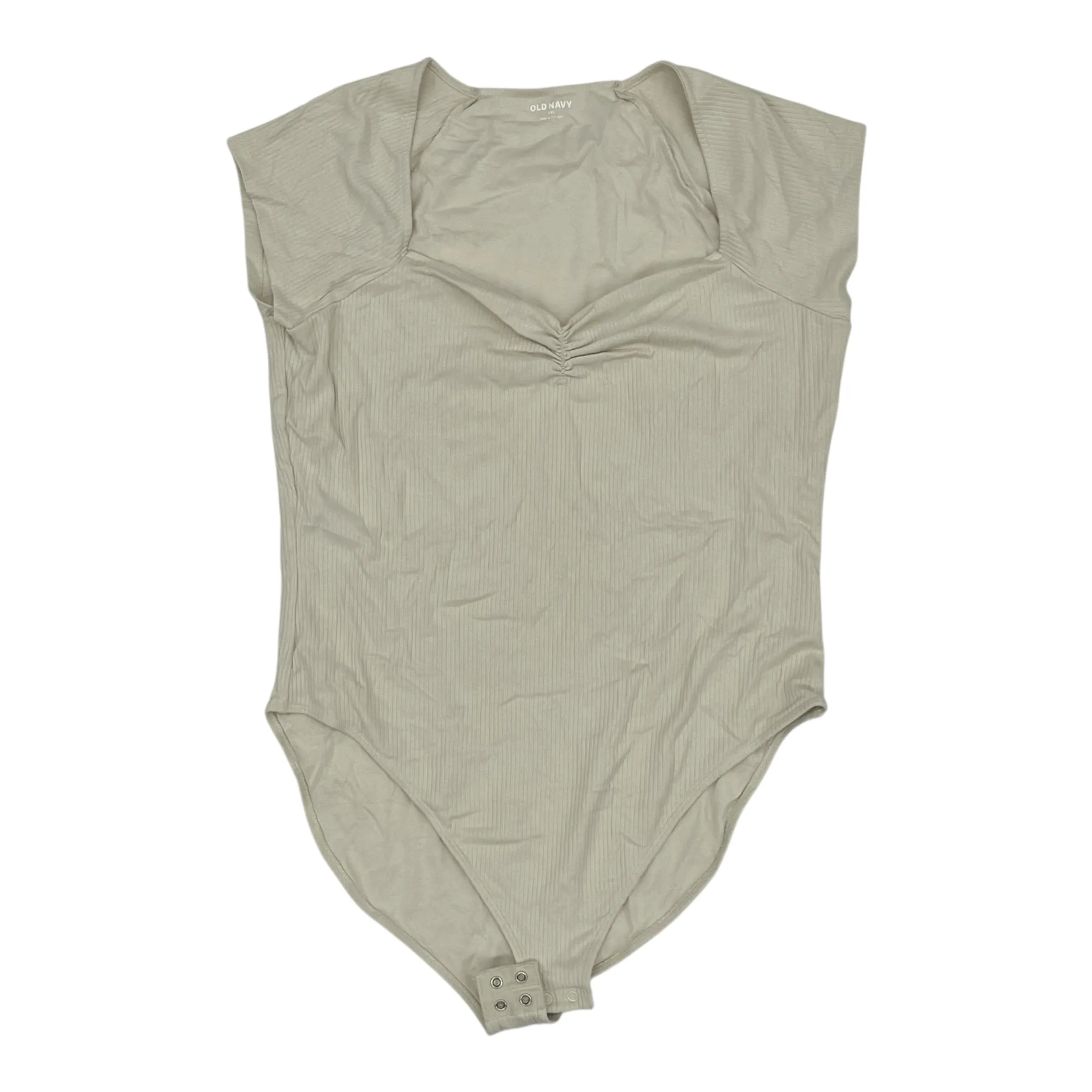 Bodysuit By Old Navy In Tan, Size:Xxl holiday bodysuit influencer bodysuit