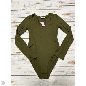 vintage bodysuit wardrobe essential bodysuit Bodysuit By Cme In Green, Size: M