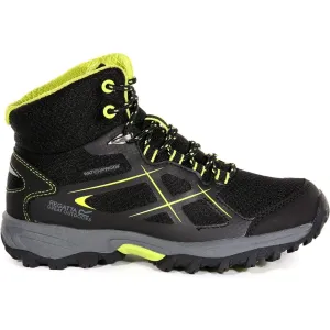 Regatta Kota Mid Junior Waterproof Walking Boots - Black Anti-Puncture Sole