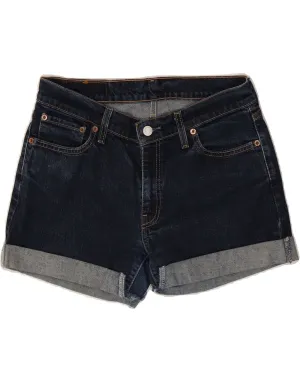 Anti Pill Technology Creative Professional LEVI'S Womens 529 Denim Shorts W31 Medium Navy Blue Cotton