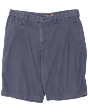 Quick Dry Technology QUIKSILVER Mens Chino Shorts W34 Large  Navy Blue Cotton
