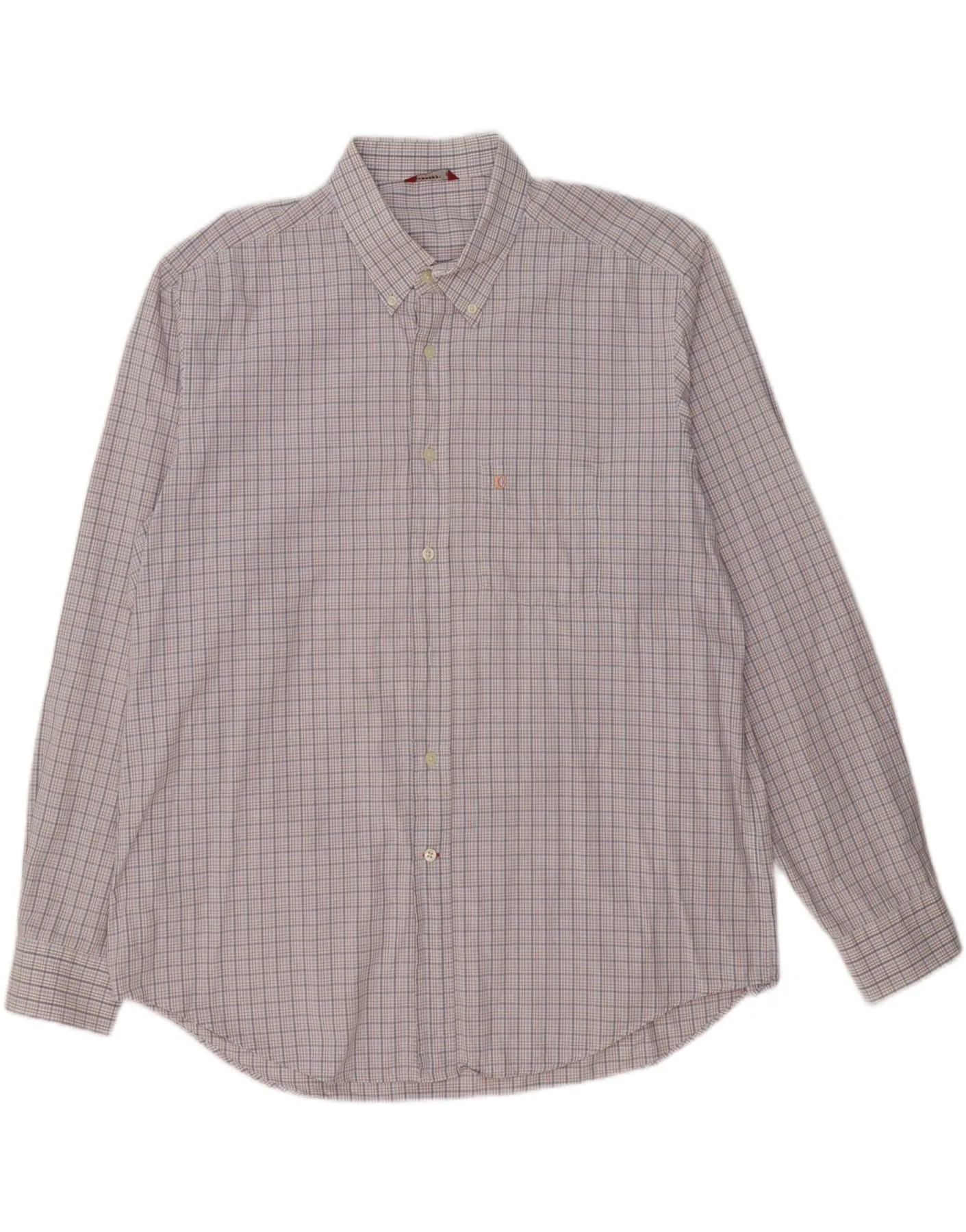 Youthful Style CARRERA Mens Shirt 2XL Blue Check Cotton