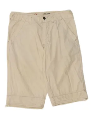 Body Movement Stretchable Fit MURPHY & NYE Mens Sailmakers Chino Shorts W30 Medium Off White Cotton