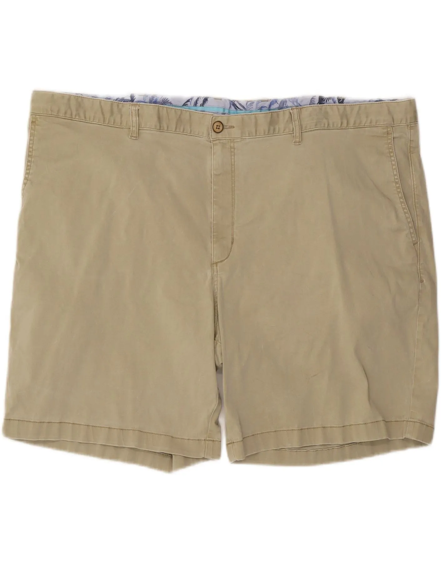 MultiPurposeUtility Go Casual TOMMY BAHAMA Mens Chino Shorts W50 4XL Beige Cotton