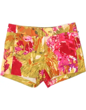 J. CREW Womens Chino Shorts US 4 Small W32 Multicoloured Tie Dye Cotton Minimalist Style