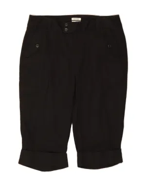 Unisex Option DOCKERS Womens Casual Shorts US 12 Large W32  Black Cotton