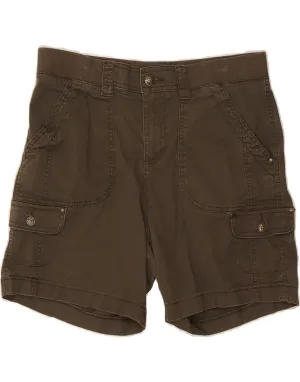Winter Layering LEE Womens Mid Rise Relaxed Fit Cargo Shorts W32 Large Khaki