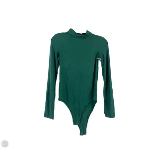 fashion blogger bodysuit smart casual bodysuit Bodysuit By A New Day In Green, Size: Xs