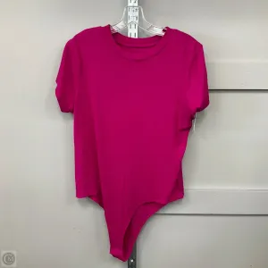 fashion women bodysuit Bodysuit By A New Day In Pink, Size: Xxl