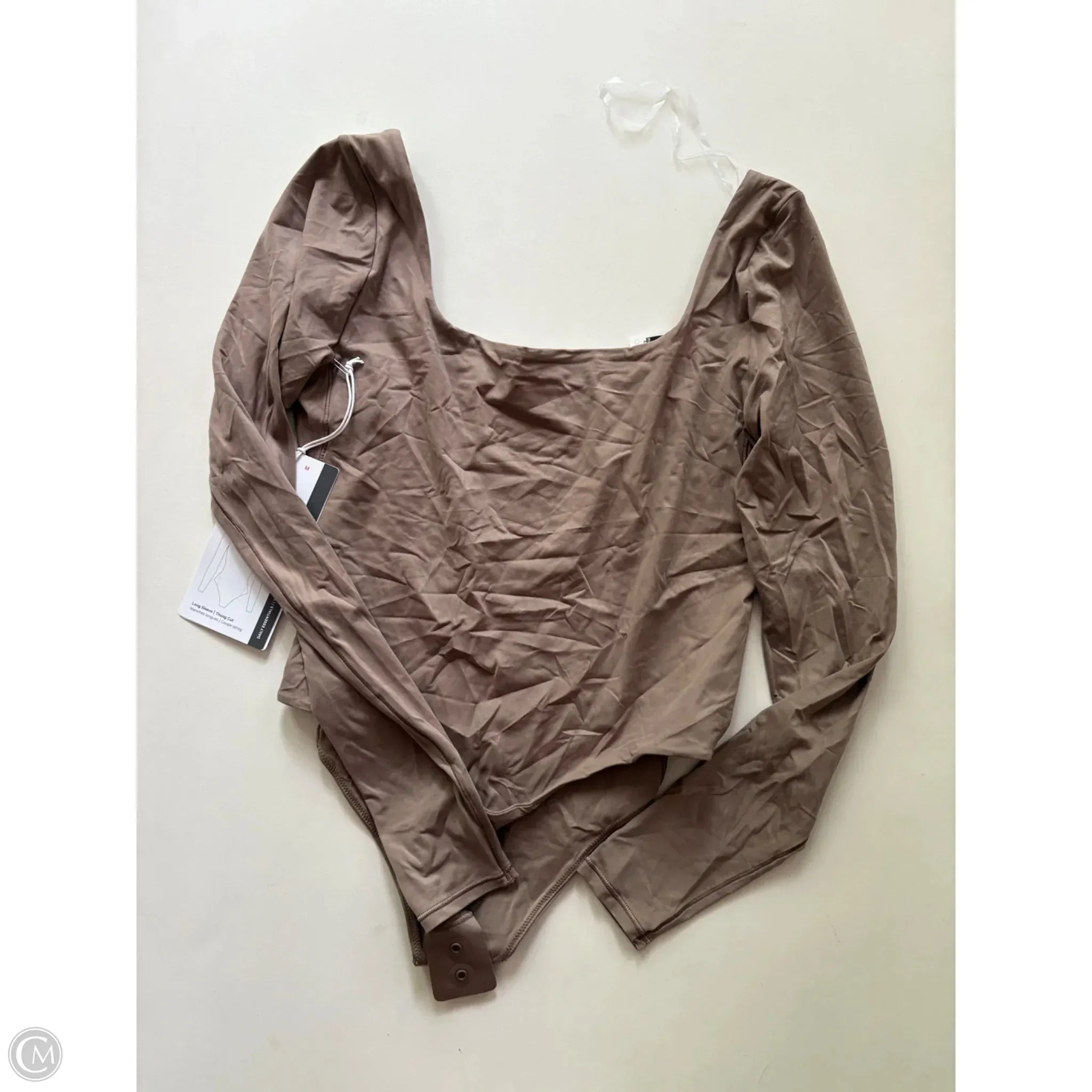 Bodysuit By Lululemon In Brown, Size: M airport outfit bodysuit zipper bodysuit