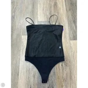 lace bodysuit cutout bodysuit Bodysuit By Abercrombie And Fitch In Black, Size: S