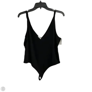 bodysuit with leggings bamboo bodysuit Bodysuit By Leith In Black, Size: L