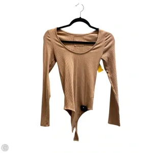 Bodysuit By Aerie In Brown, Size: S satin bodysuit scoop neck bodysuit