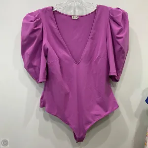 spring bodysuit fashion bodysuit Bodysuit By Free People In Purple, Size: Xl