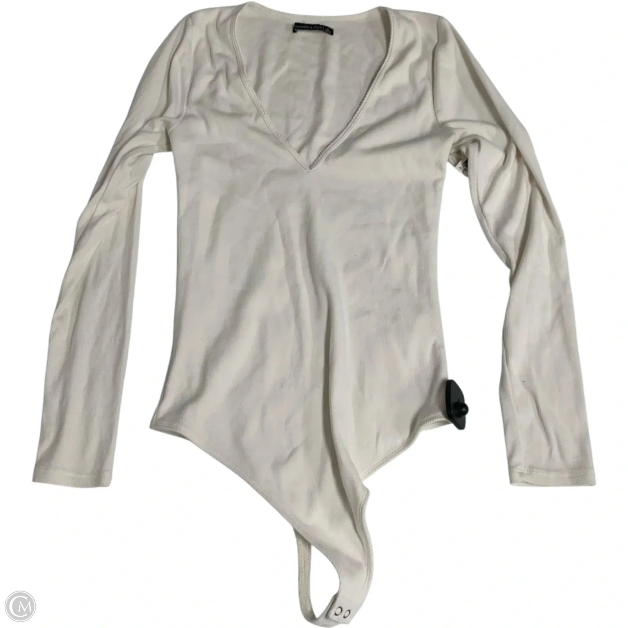Bodysuit By Abercrombie And Fitch In White, Size: L postpartum bodysuit
