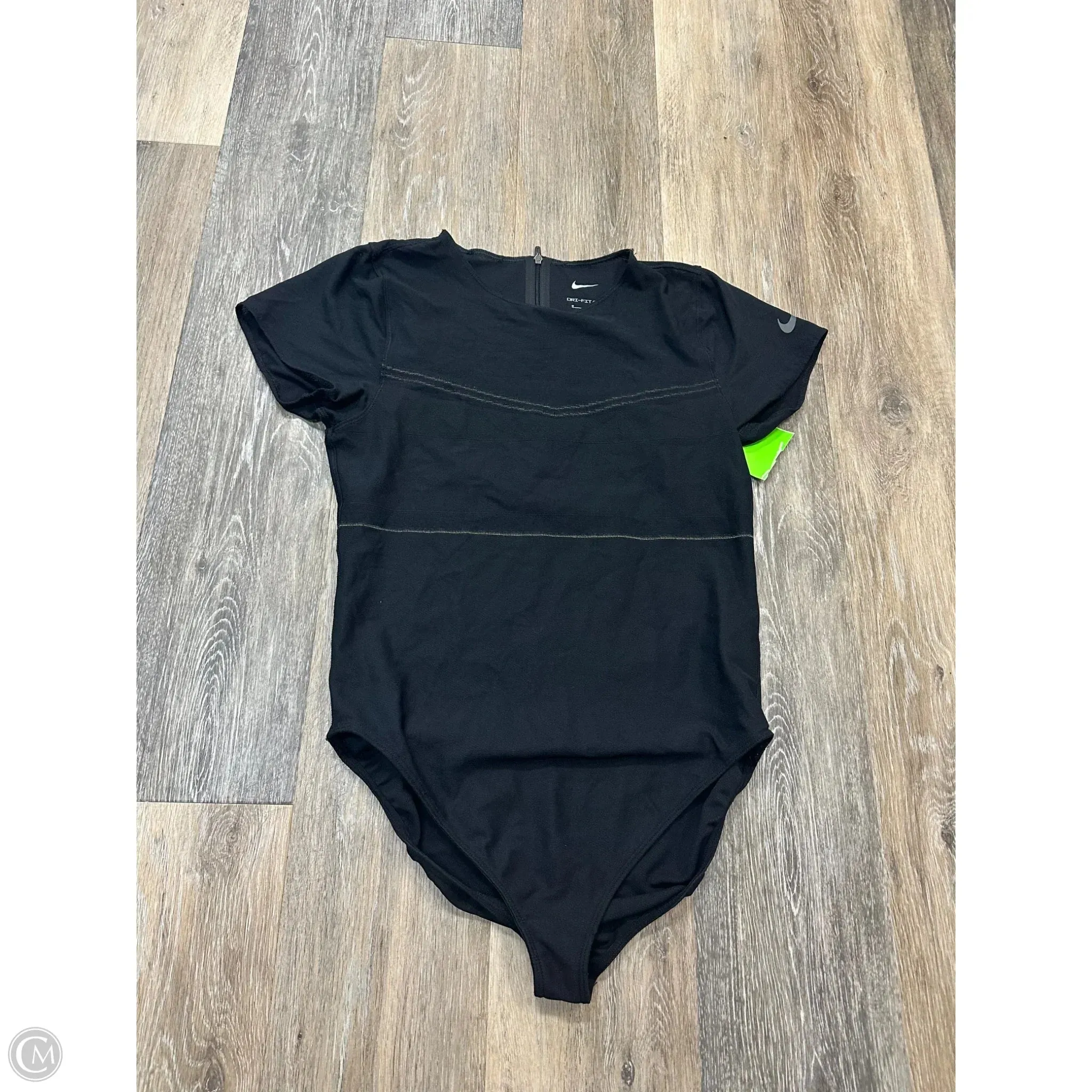 Bodysuit By Nike Apparel In Black, Size: M airport outfit bodysuit