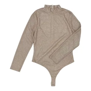 instagram bodysuit couture bodysuit Bodysuit By Tcec In Gold, Size:L
