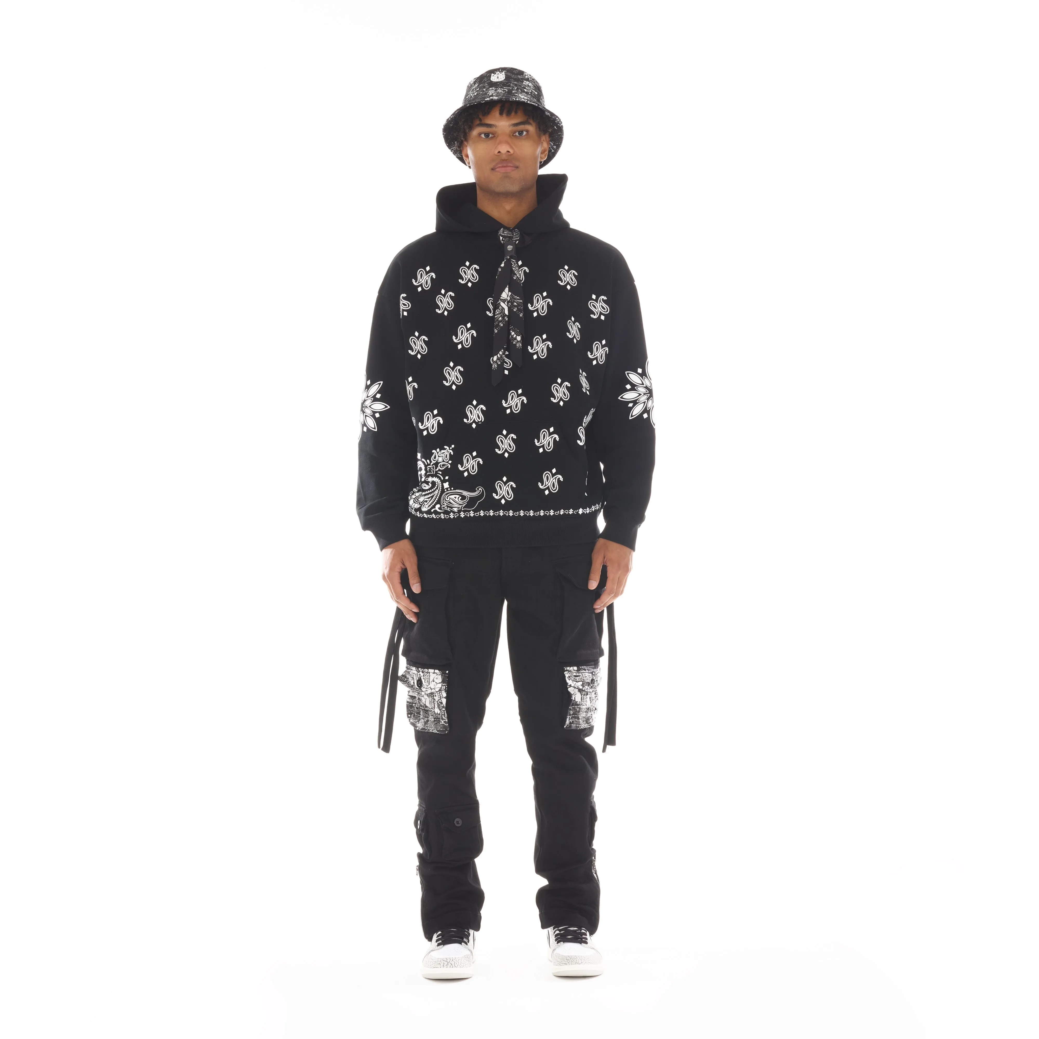 ROCKER CARGO IN PAISLEY Timeless Wear Double Stitched Seams