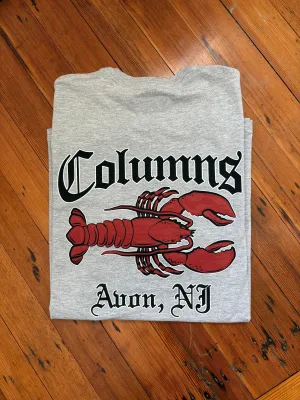 Breathable mesh panel Col-Lobster T-Shirt Sport Grey