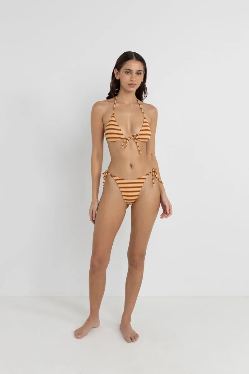 Rhythm Tide Strip Tie Side Hi Cut Bottom-Natural Resort-Collection