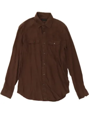 BANANA REPUBLIC Mens Shirt Small Brown gender-neutral