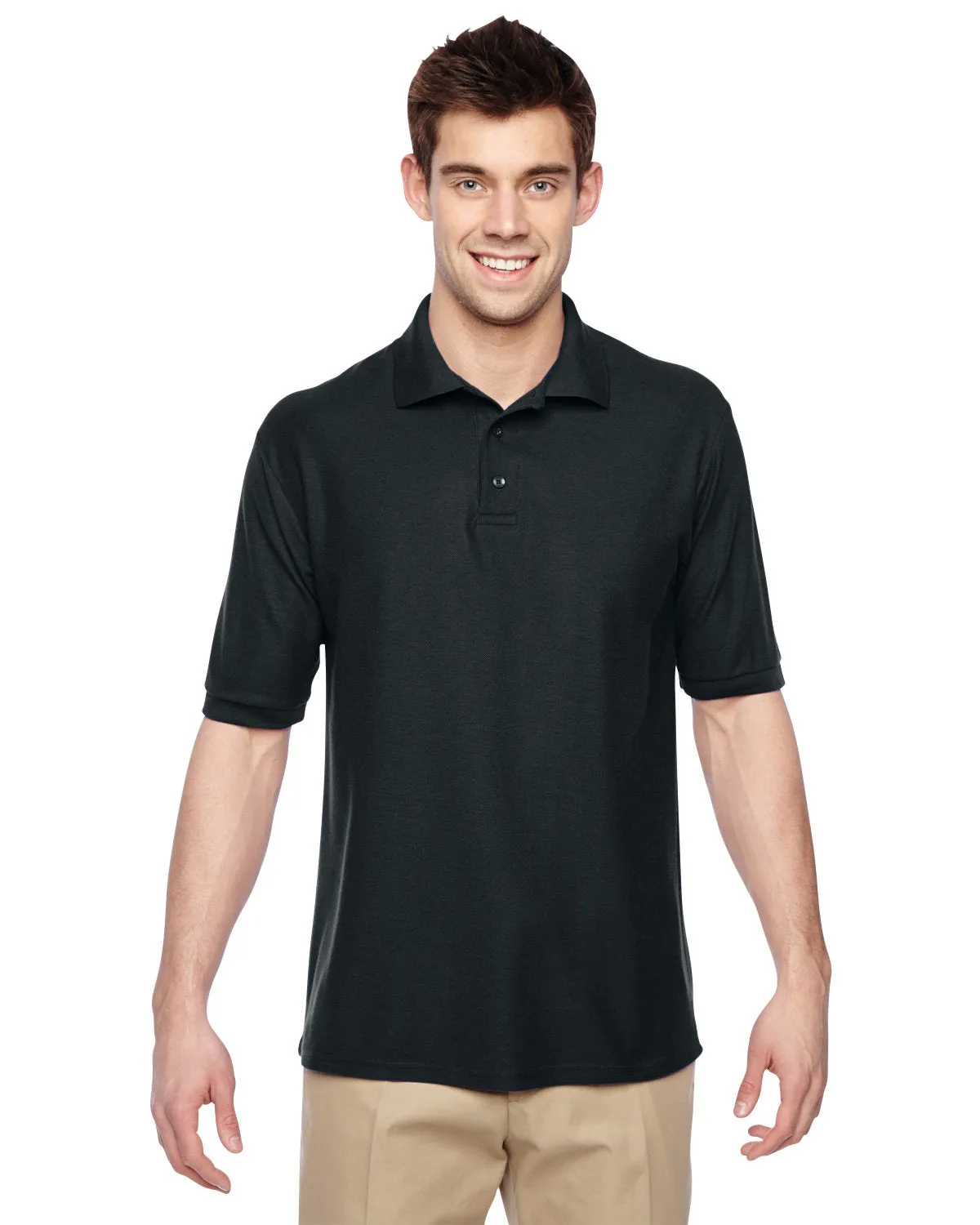 Jerzees 537MSR Adult Easy Care Polo Sleek Fit Casual Elegance