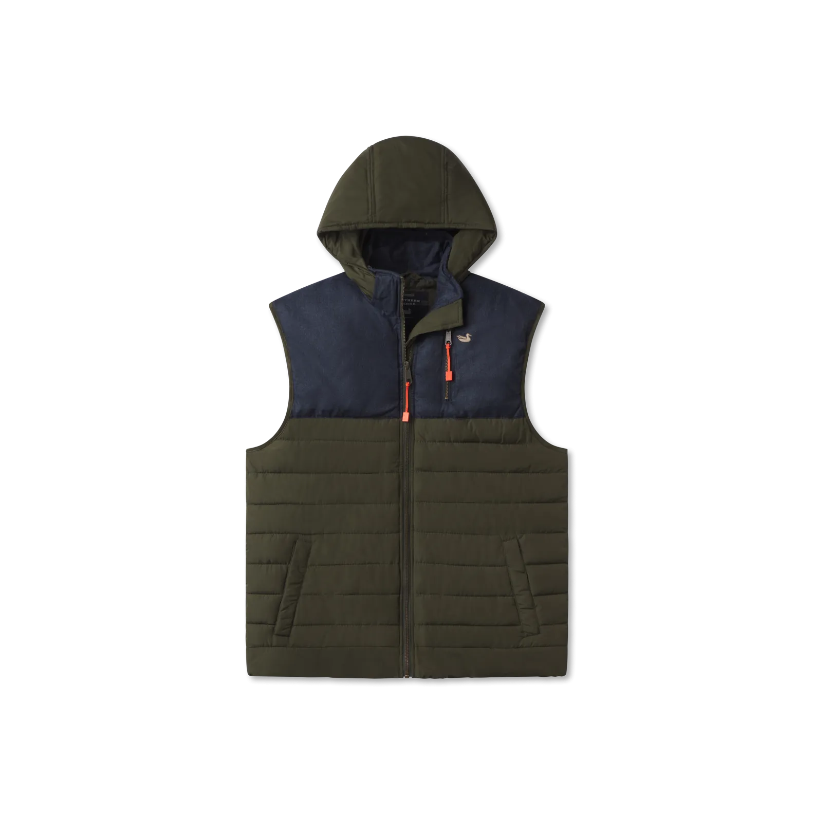 Round Rock Fill Vest Abrasion Proof Edge Binding