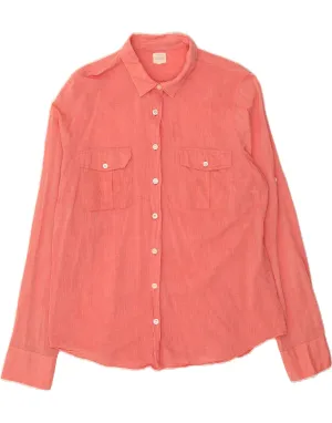 Urban Edge J. CREW Womens Shirt UK 18 XL Red Cotton