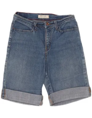 LEVI'S Womens Slimming Fit Denim Shorts US 8 Medium W30 Blue Cotton Lakeside Relaxation Cocktail Party