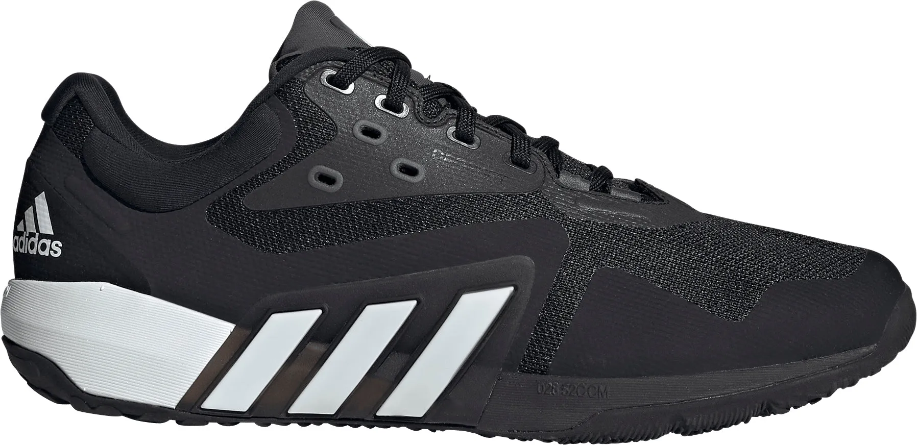 adidas Dropset Mens Training Shoes - Black Adaptive Fit Lacing Calm Motion