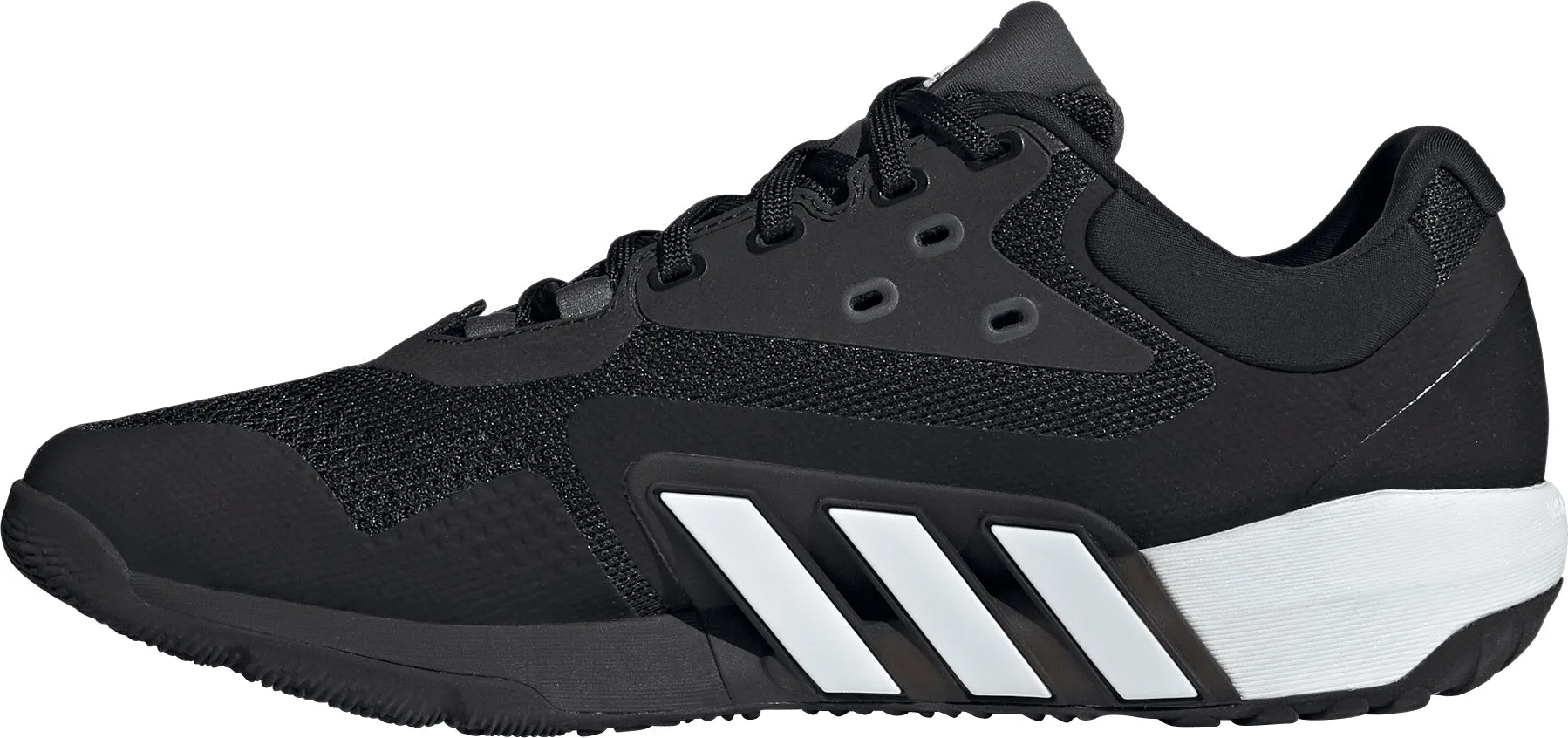 Exclusive chic Breathable Perforated Panels adidas Dropset Mens Training Shoes - Black