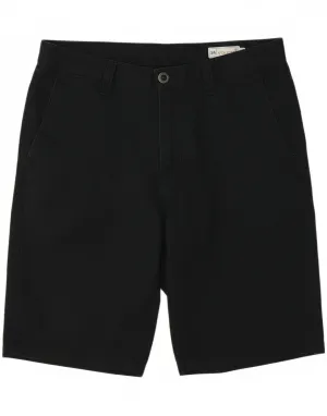 VOLCOM Mens Chino Shorts W34 Large  Black Polyester volleyball outfit