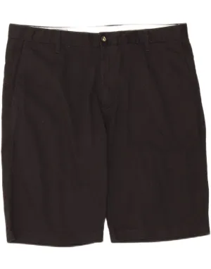 VOLCOM Mens Chino Shorts W38 XL Black Cotton Quick Motion boots
