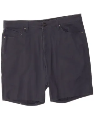 VOLCOM Mens Kinkade Straight Regular Casual Shorts W36 Large  Navy Blue Simple Flex Compact Packable Design