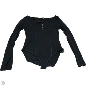 blue bodysuit strapless bodysuit Bodysuit By Free People In Black, Size: M