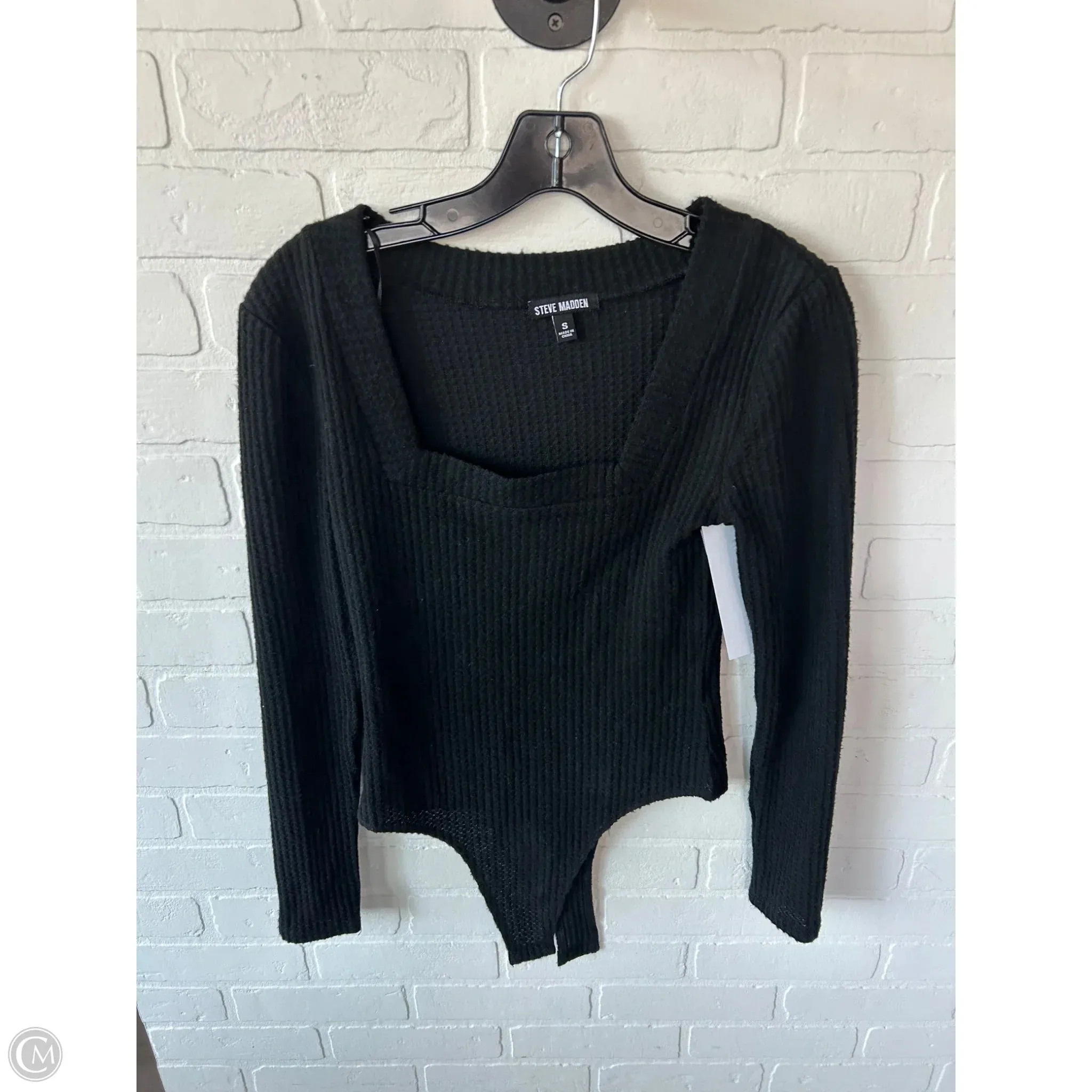 Bodysuit By Steve Madden In Black, Size: S intimates bodysuit