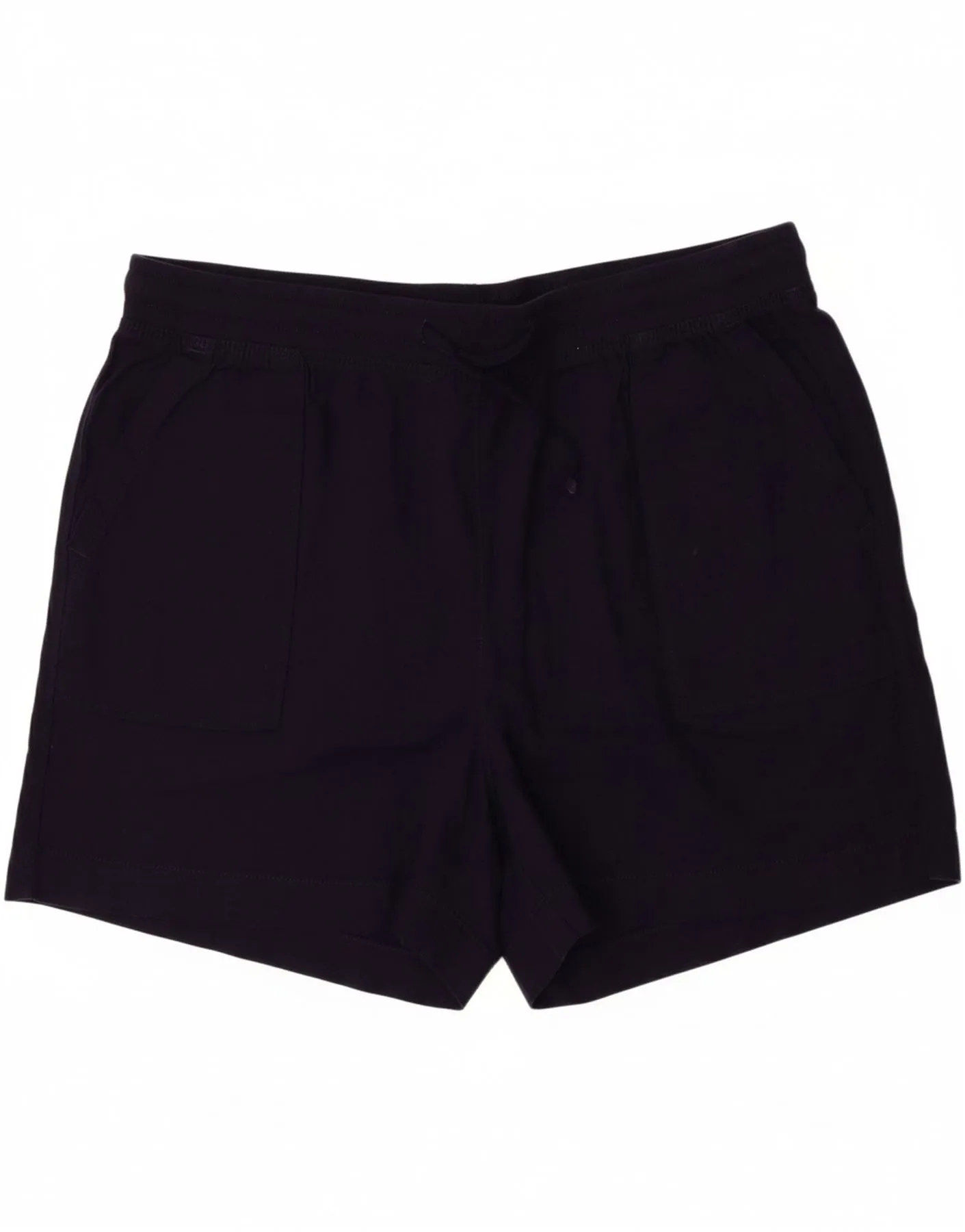Youthful Vibe High Neck MARKS & SPENCER Womens Shorts UK 16 Large W36  Navy Blue Linen