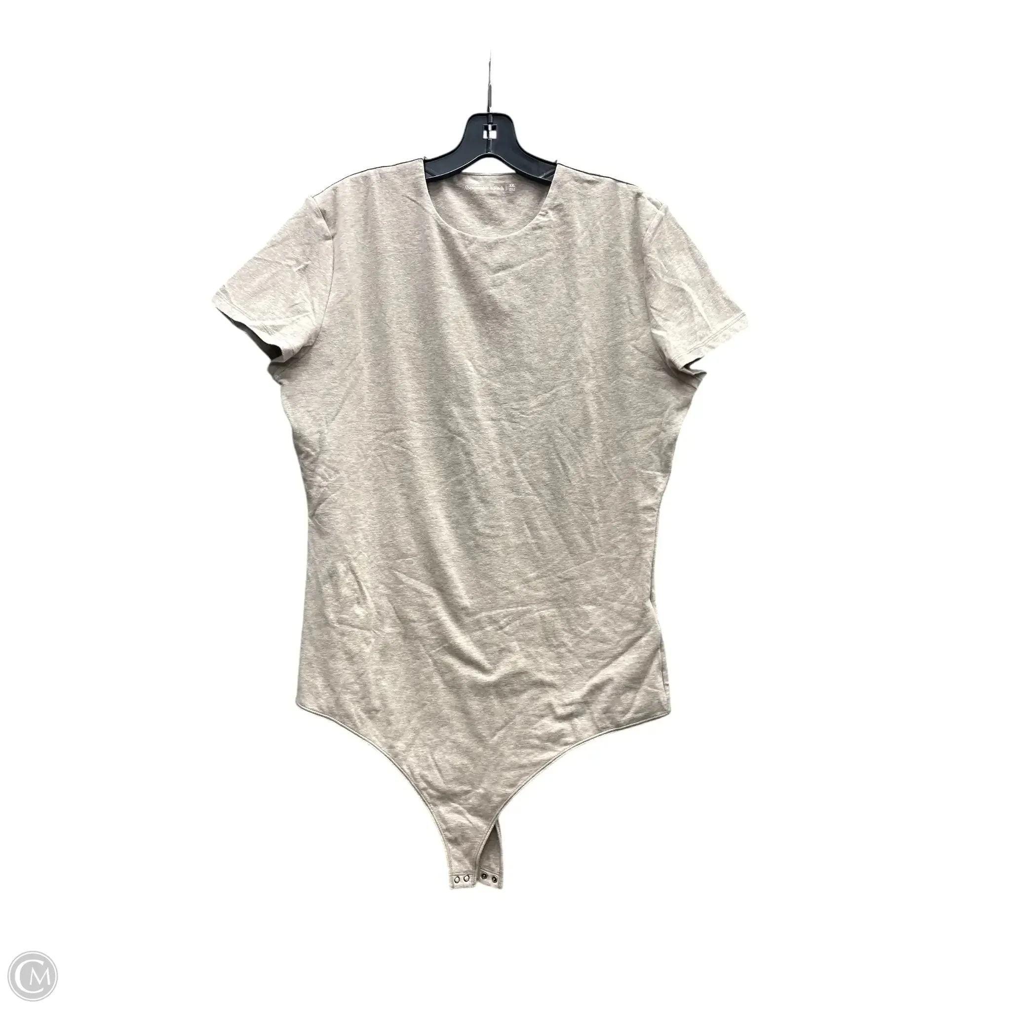 casual bodysuit Bodysuit By Abercrombie And Fitch In Tan, Size: Xxl