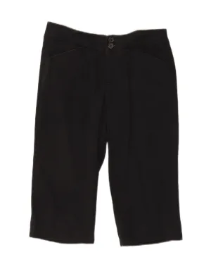 Odor control Lounge Comfort DOCKERS Womens Bermuda Shorts US 8 Medium W30 Black Cotton
