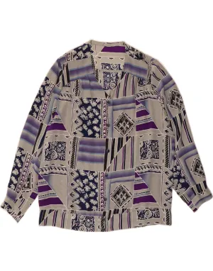 Womens Shirt Blouse UK 16 Large Comfort First Fit Microfiber Material